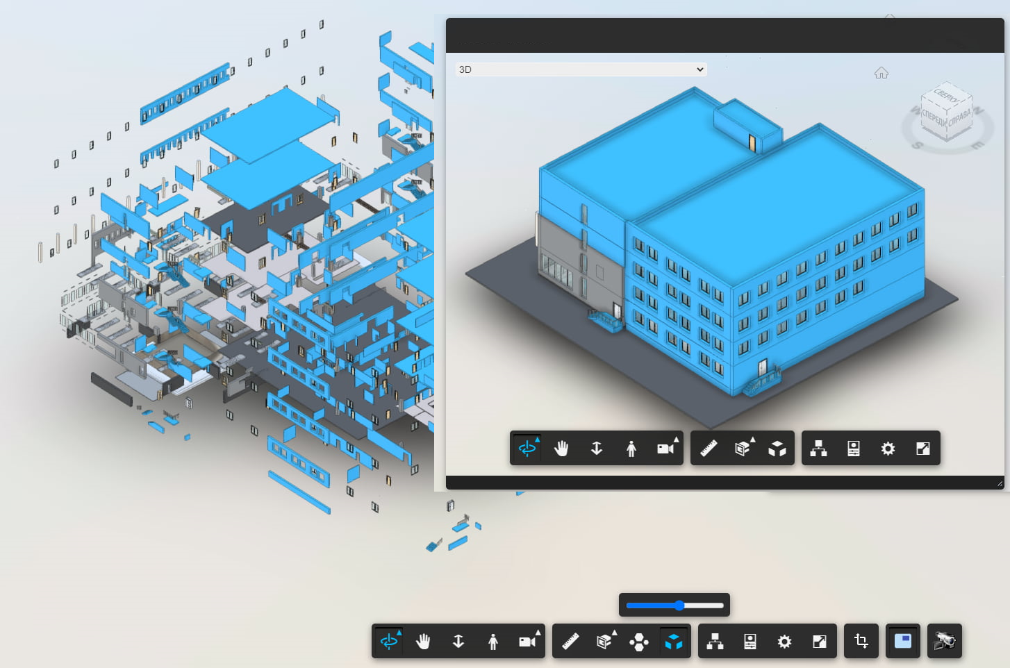 Скорость и организация работы с моделями в Autodesk Revit